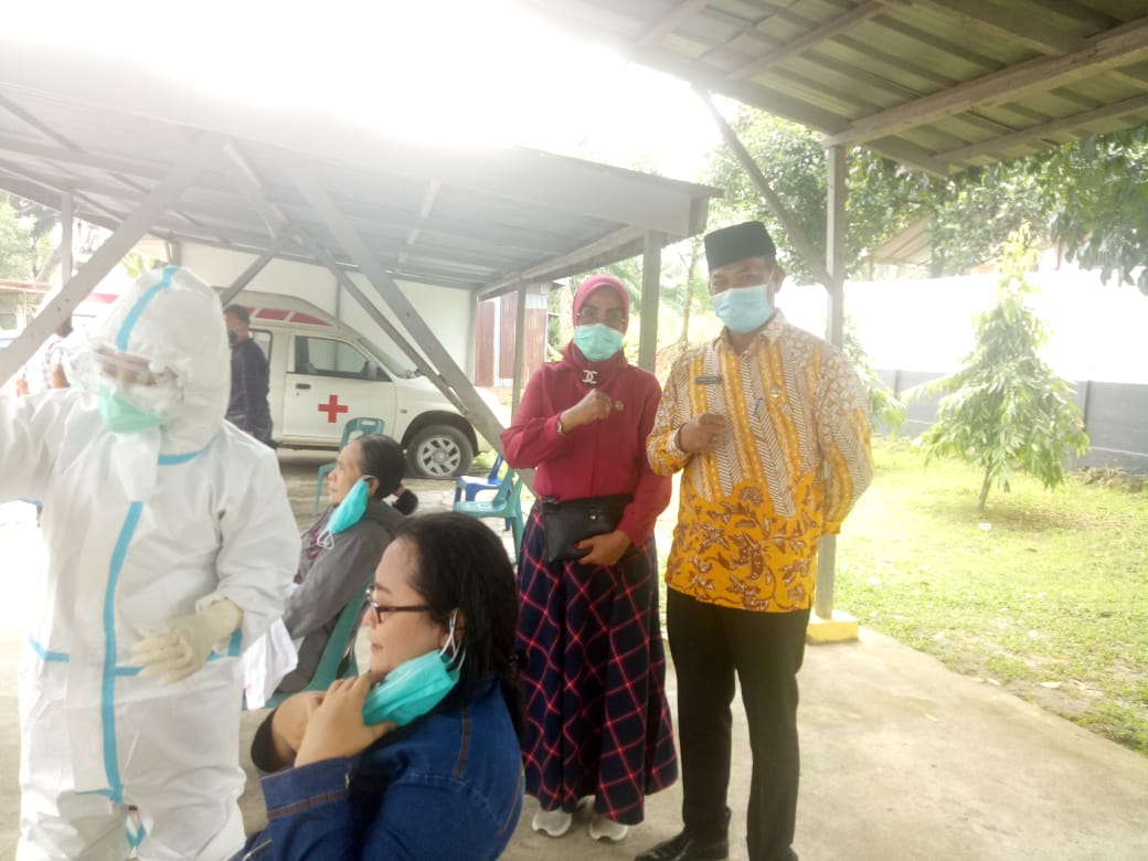 Dinas Kesehatan Labuhanbatu Lakukan Swab Test Sebanyak 153 Orang