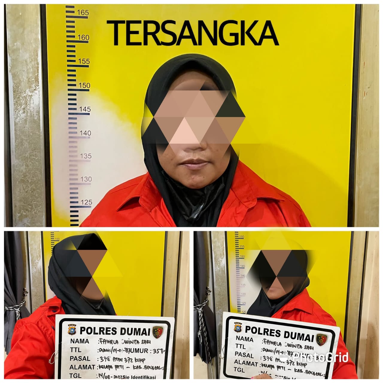 Sat Reskrim Polres Dumai Amankan PNS Pelaku Tindak Pidana Penipuan Dan Penggelapan