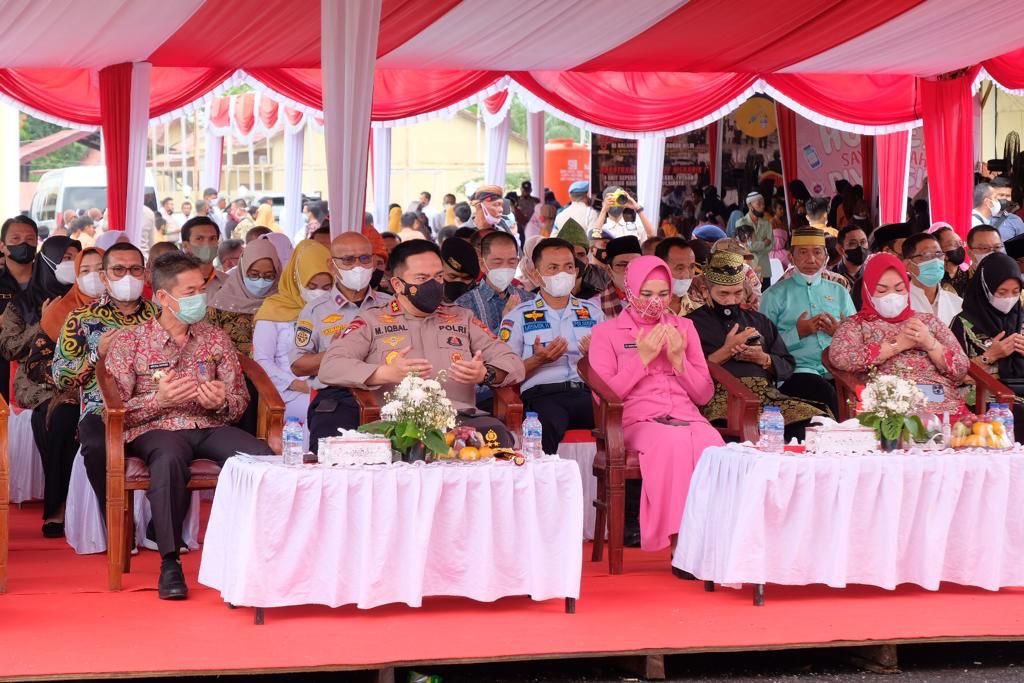 Kunker Ke Rohil, Kapolda Riau Ajak Semua Pihak Bekerjasama Untuk Menyelamatkan Masyarakat Dari Covid-19