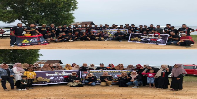 Komunitas Daihatsu Chapter Riau Gelar Pertemuan Akbar Di Pantai Bahtera Dumai