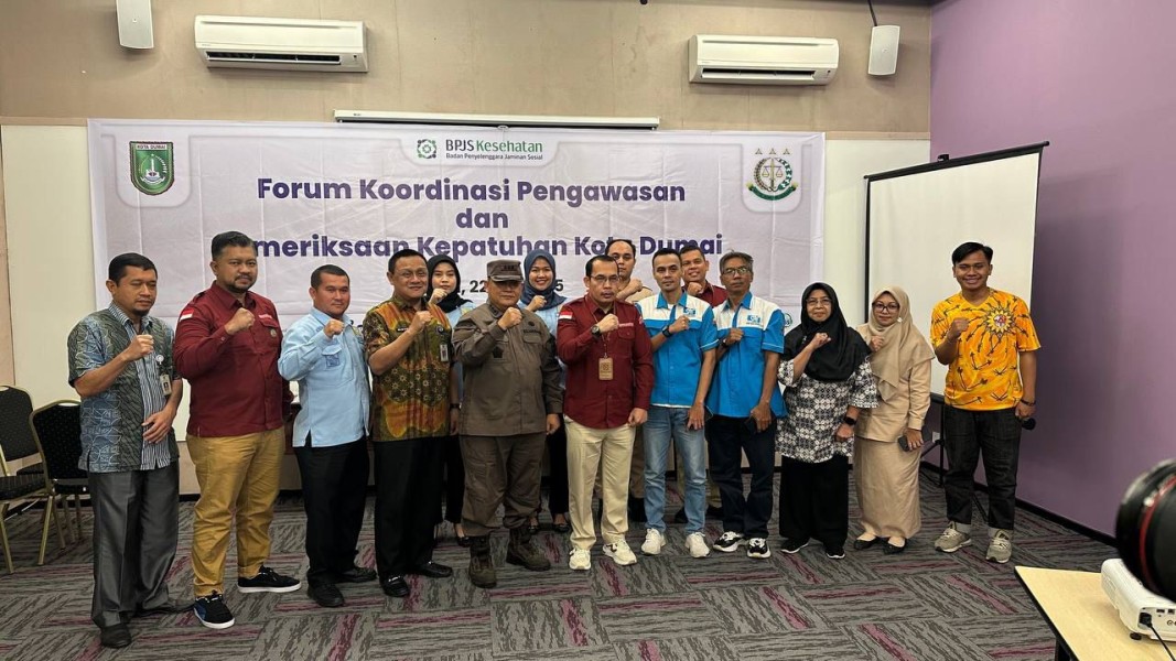 Forum Komunikasi Pengawasan Dan Pemeriksaan Kota Dumai Tahun 2025 Sukses Di Gelar