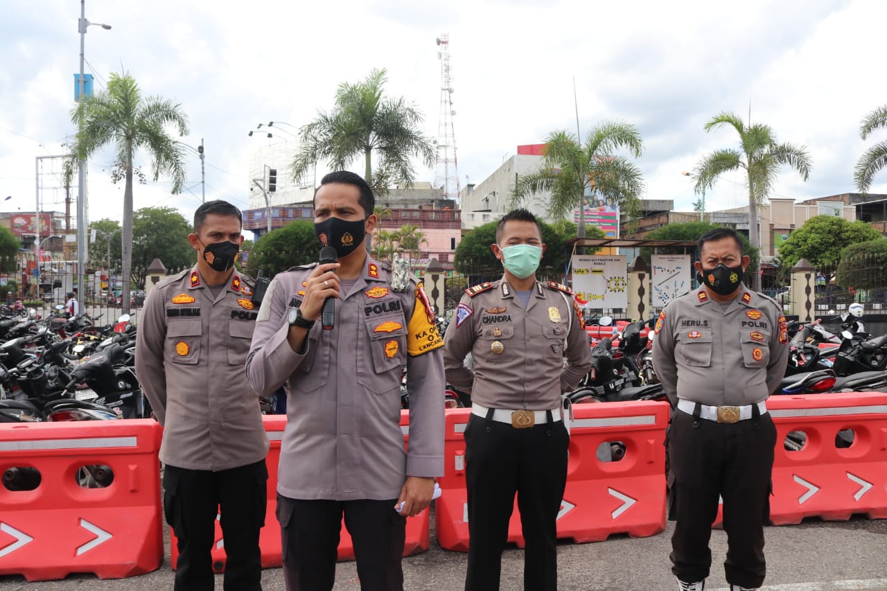 Polres Dumai Gelar Penindakan Terhadap Aksi Balap Liar