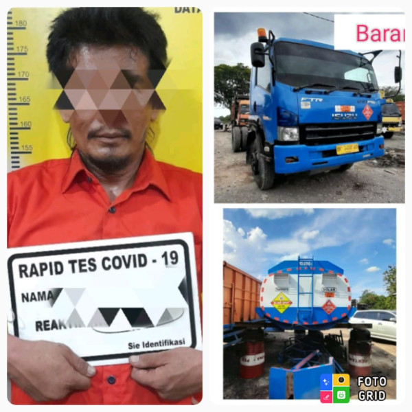 Curi Mobil Truck Tanki Milik Keluarga Sendiri, Pelaku Diamankan Polisi