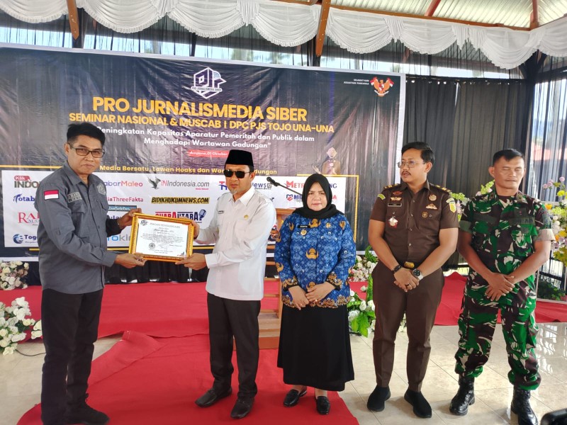 Bupati Touna Hadiri Muscab I PJS, Dukung UKW Di Gelar Di Pulau Wisata Togian