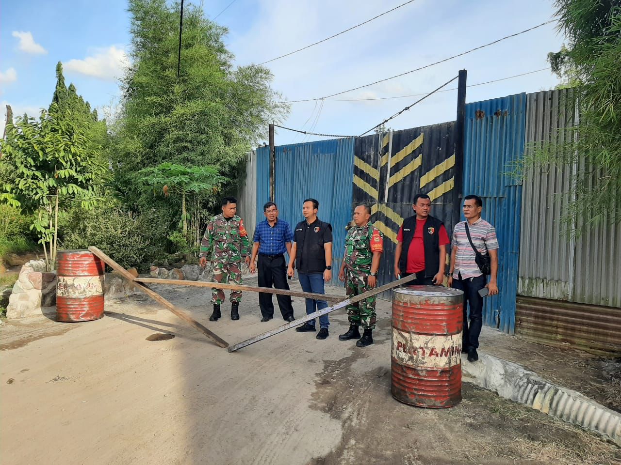 Komitmen Polres Dumai Bersama Kodim 0320/Dumai Bersinergi Berantas Aksi Kejahatan