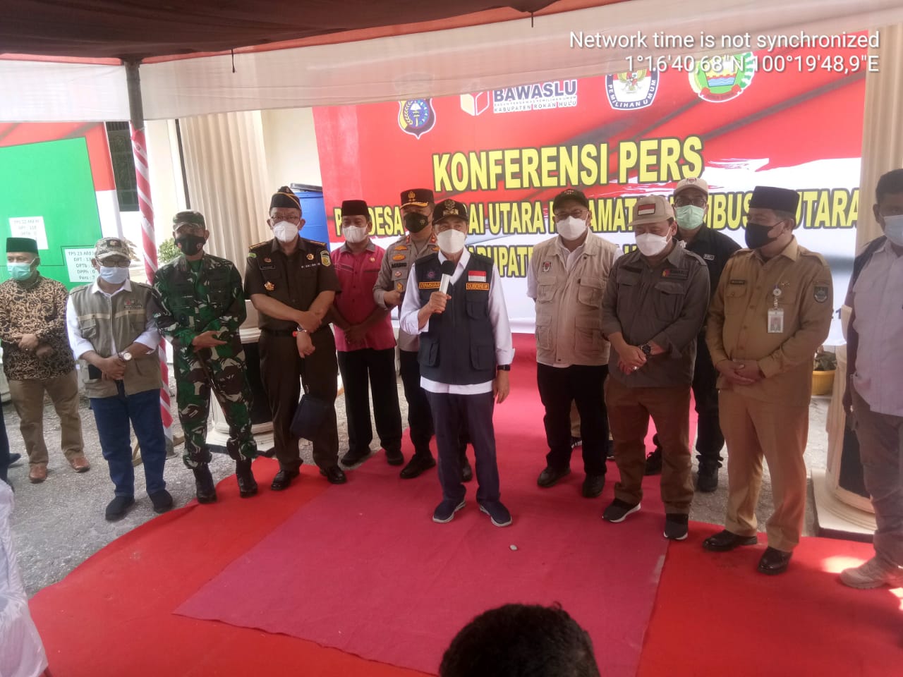 Gubernur Riau Pantau Langsung PSU Di PT.Torganda