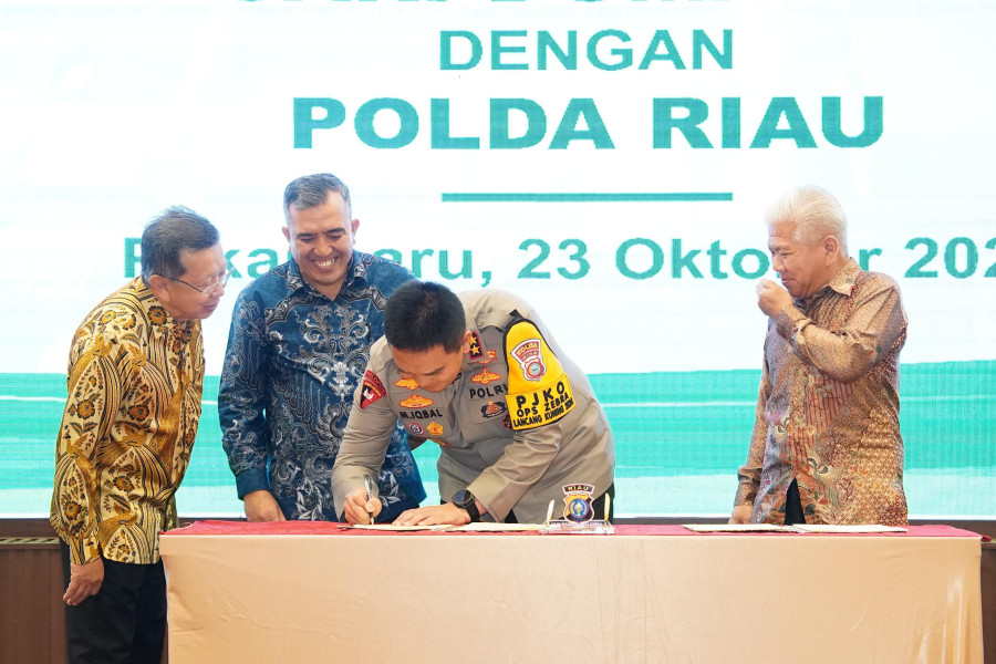 Polda Riau Dan Apical Dumai Jalin Sinergi Pengamanan Objek Vital Nasional