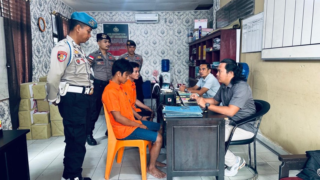 Polsek Rupat Tangkap 2 Tersangka Kasus Pencabulan Anak Di Bawah Umur