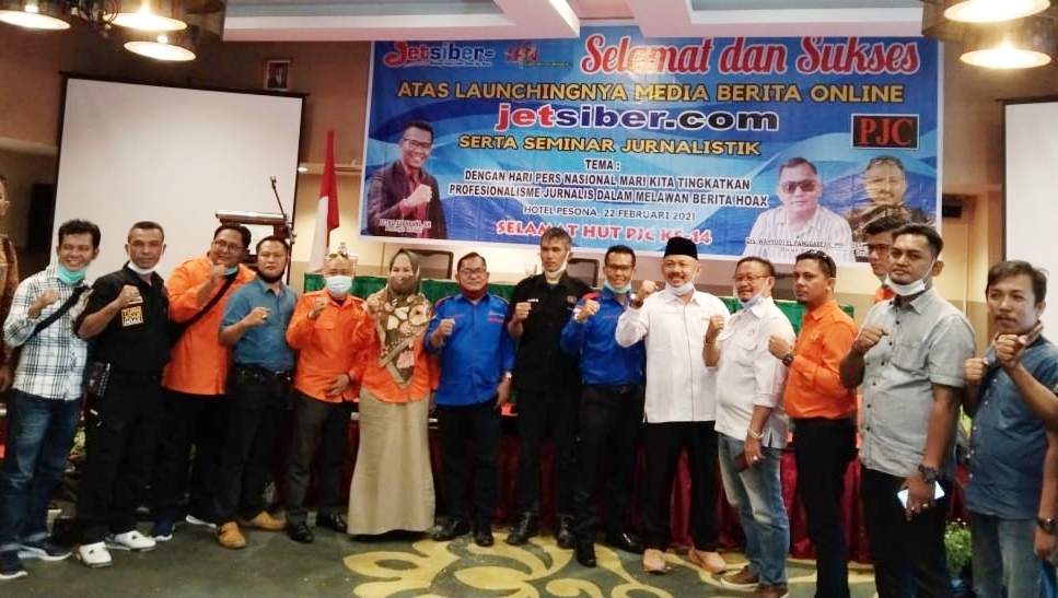 PJC dan Jetsiber.com Gelar Pelatihan Jurnalistik di Hotel Pesona Pekanbaru