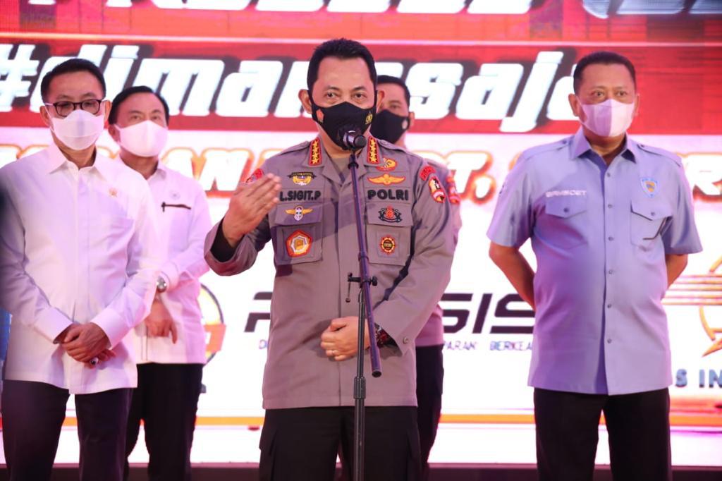 Kapolri Resmikan Aplikasi SIM Presisi Nasional,Perpanjang SIM Bisa Dari Rumah