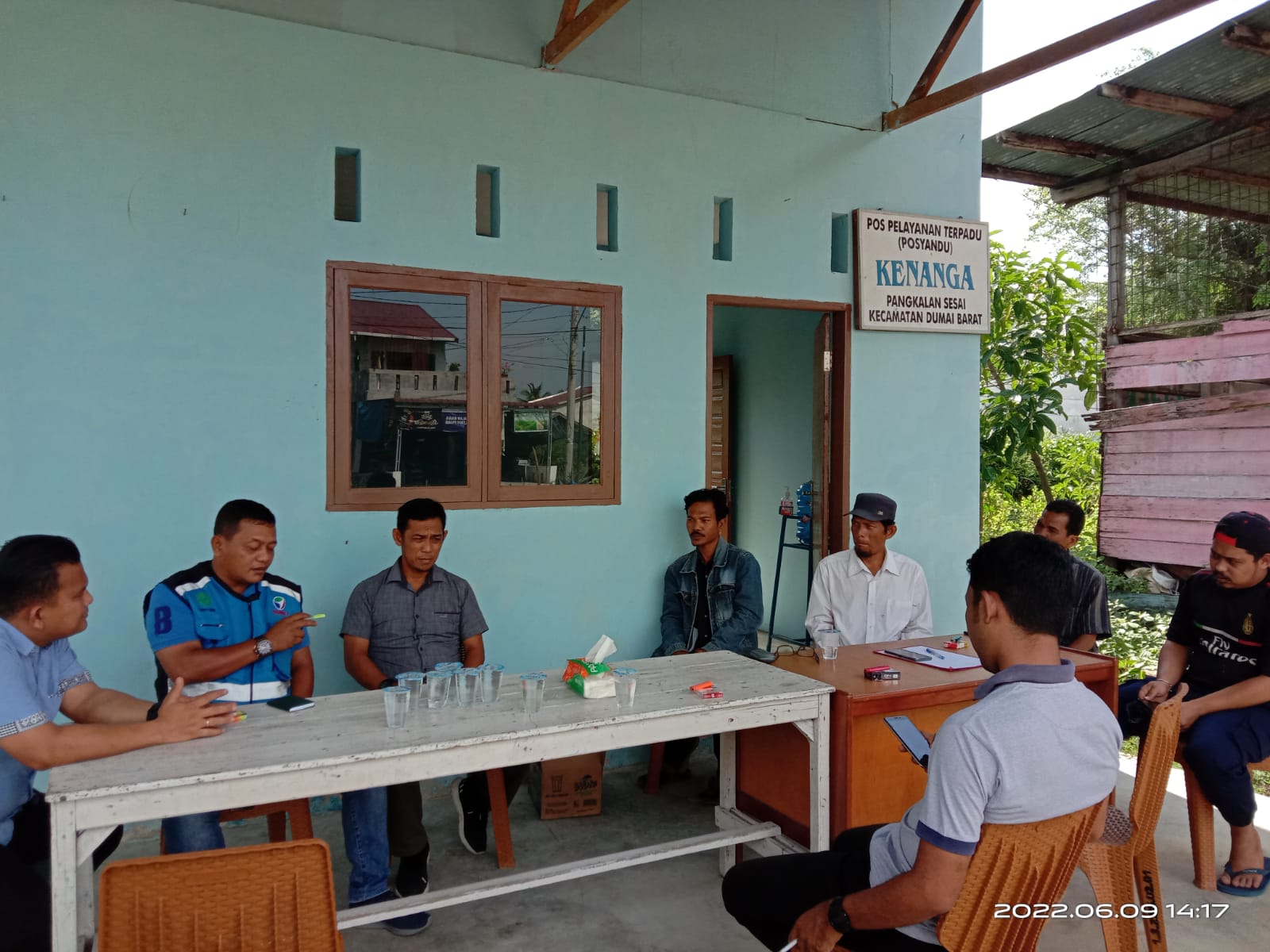 Warga RT 05 Berdiskusi Dengan PT. Pelindo Regional 1 Cabang Dumai
