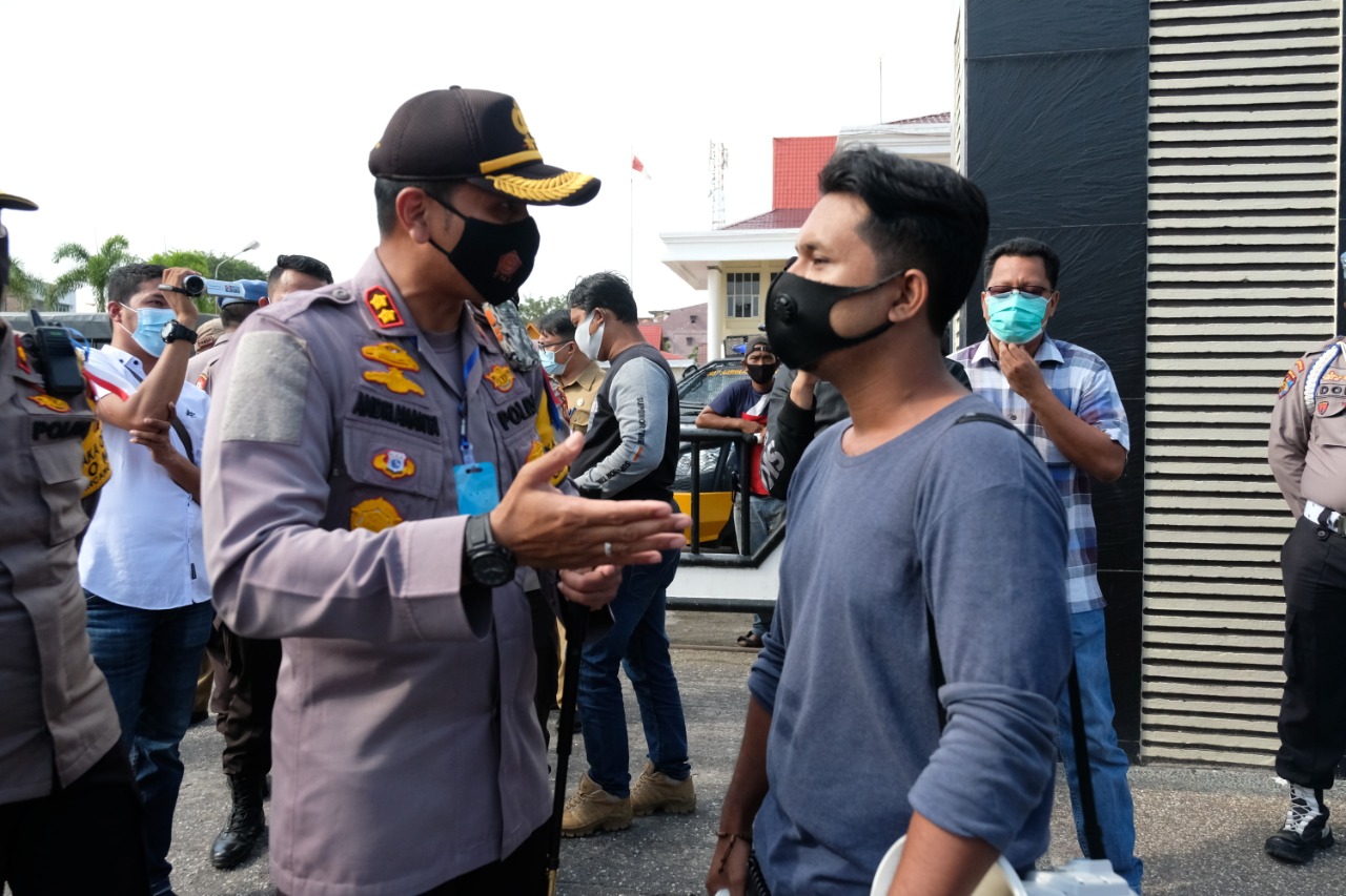 AMPD Kota Dumai Gelar Aksi Unjuk Rasa Damai