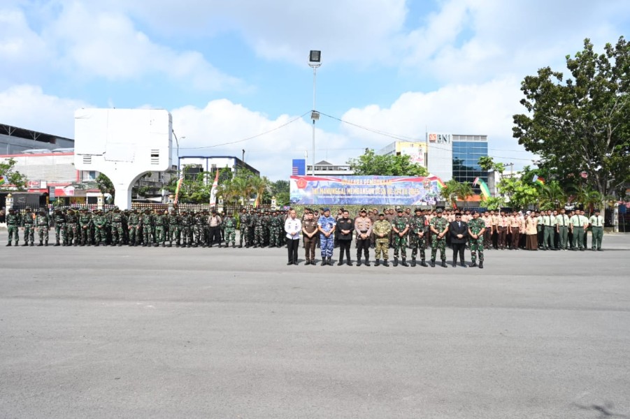 Kodim 0303/Bengkalis Resmi Buka Pelaksanaan TMMD Ke - 125