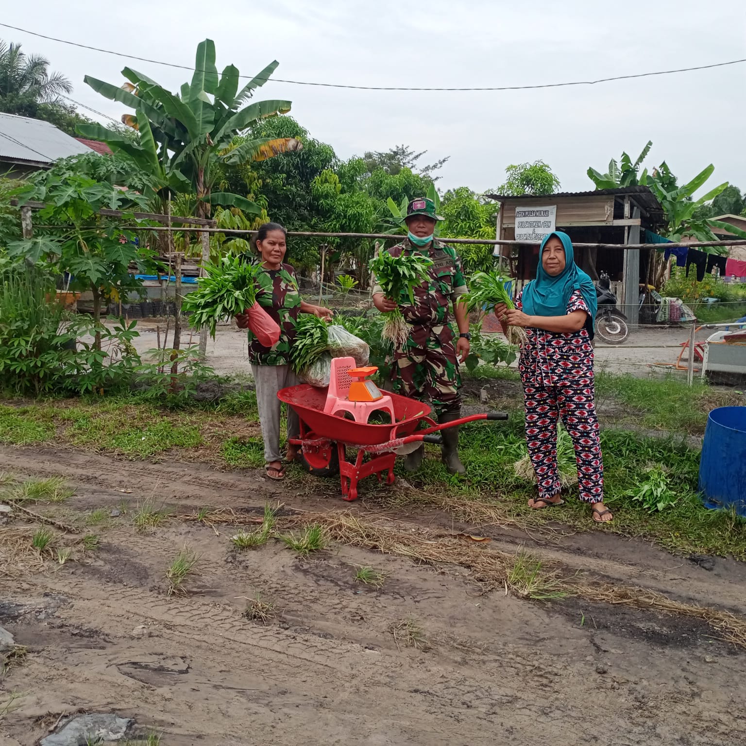 Pendampingan dan Pencegahan Karhutla Oleh Pelda Joko
