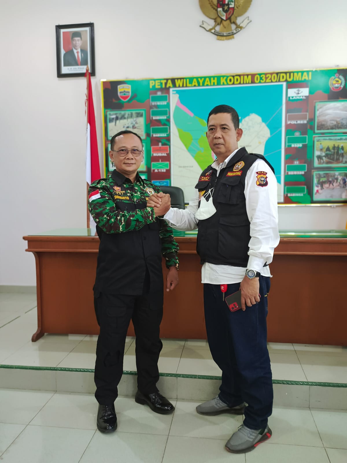 Pokdarkamtibmas Silaturahmi Ke DPC HIPAKAD