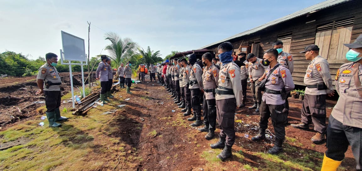 Pemadaman Dan Pendinginan Kebakaran Hutan di Lubuk Gaung Terdeteksi Melalui Aplikasi 