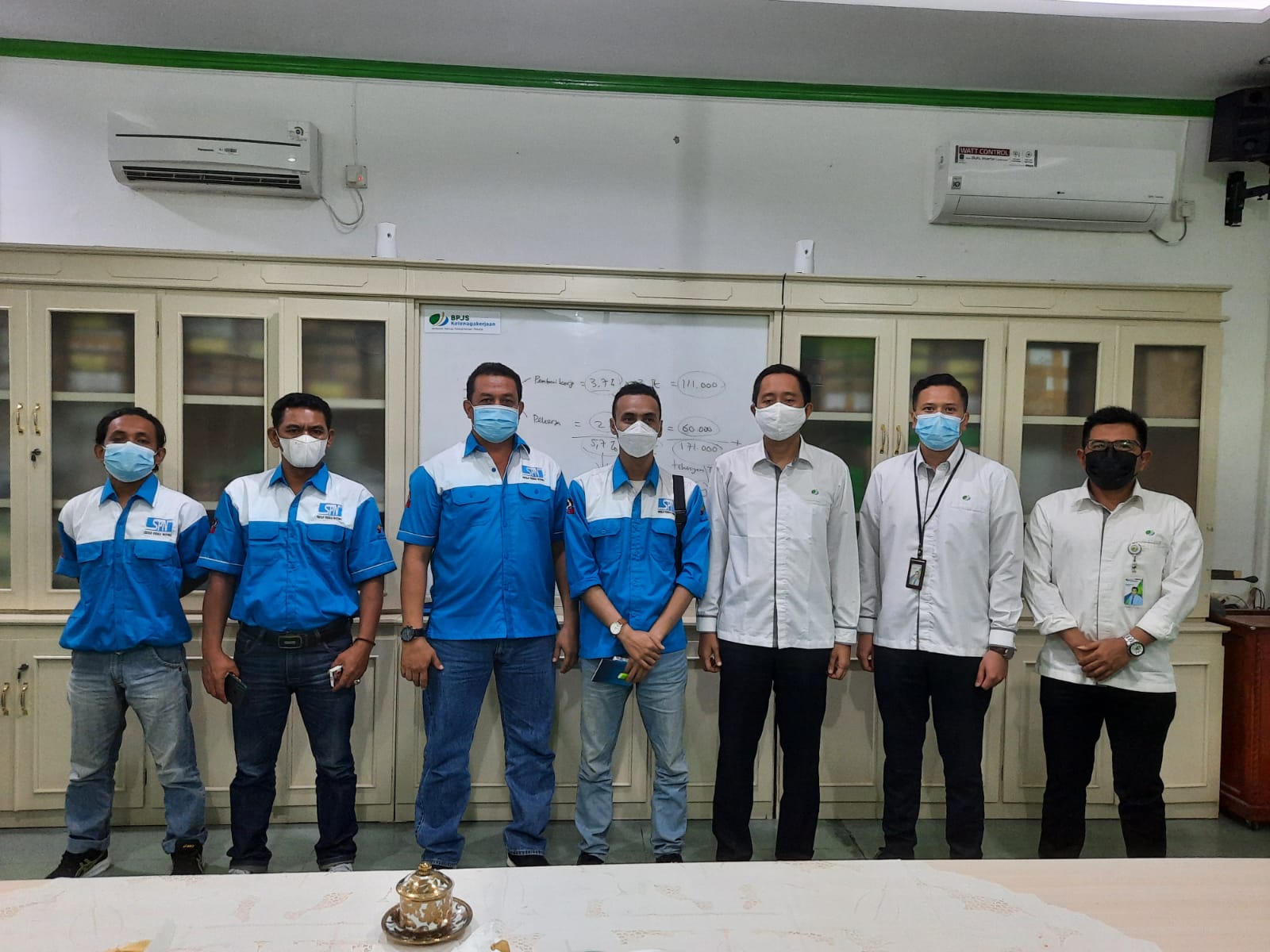 DPC SPN Kota Dumai Kunjungi BPJS KetenagaKerjaan