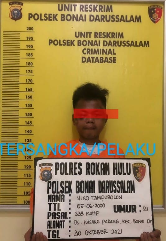 Cinta Di Tolak, Seorang Pemuda Penggal Leher Ayah Kekasih Nya Hingga Tewas