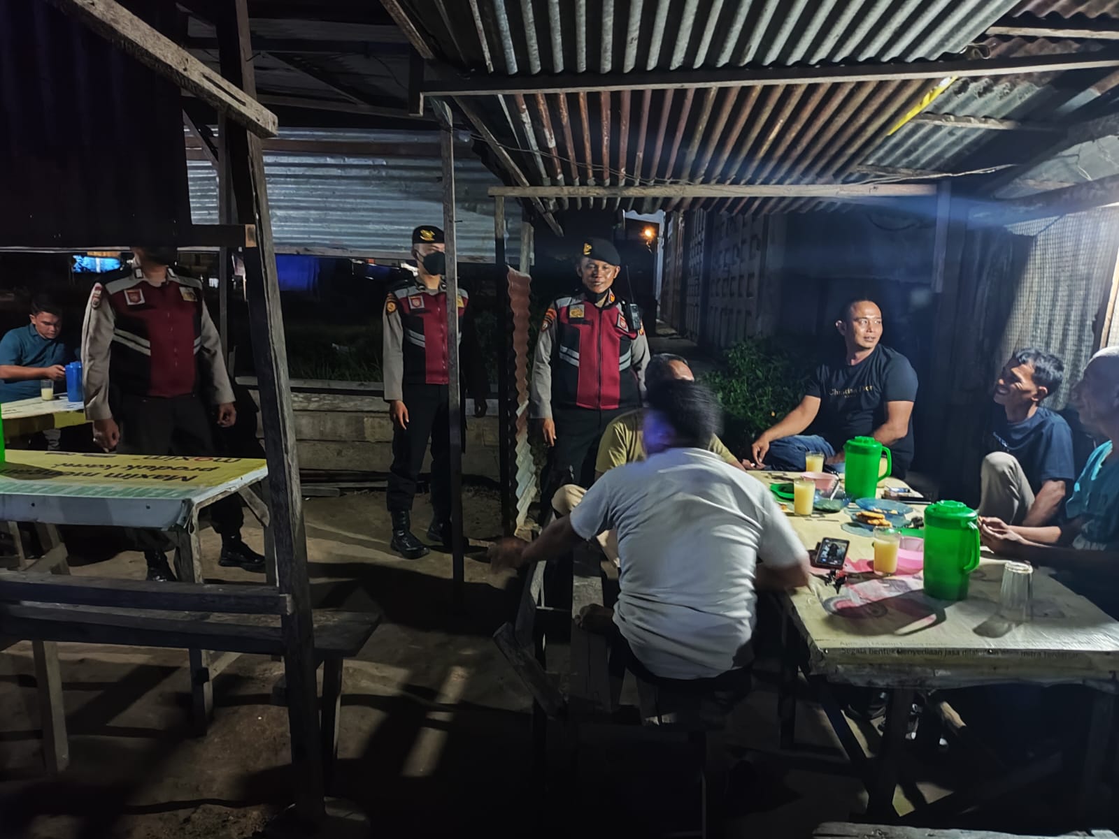 Warung Remang-remang Dan Kedai Tuak Juga Menjadi Sasaran Ops Pekat Lancang Kuning 2022