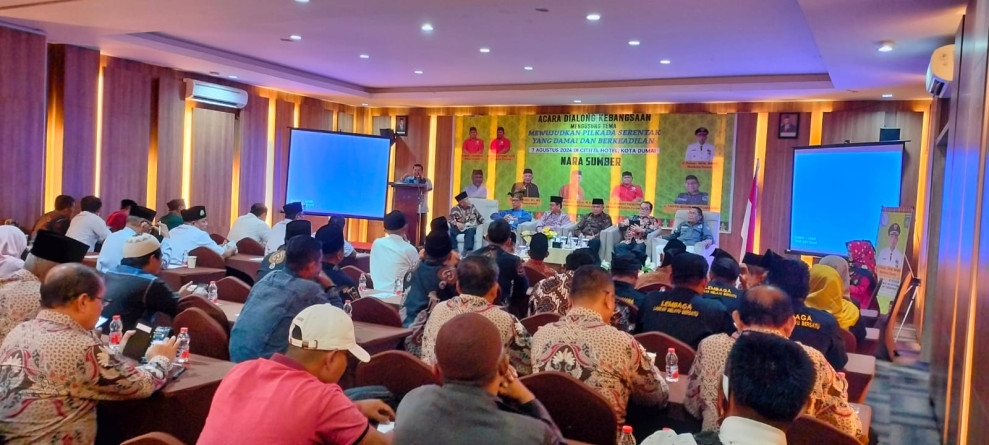 Dialog Kebangsaan Di Dumai Serukan Pilkada Serentak Yang Damai Dan Berkeadilan