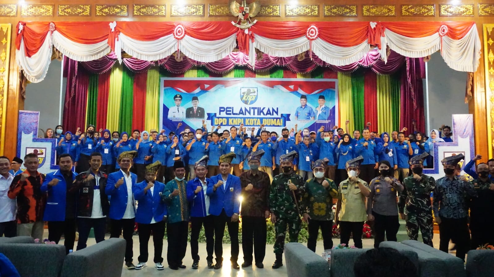 KNPI Kota Dumai Resmi Di Lantik, Rian : Pemuda Garda Terdepan Perubahan Kearah Yang Lebih Baik