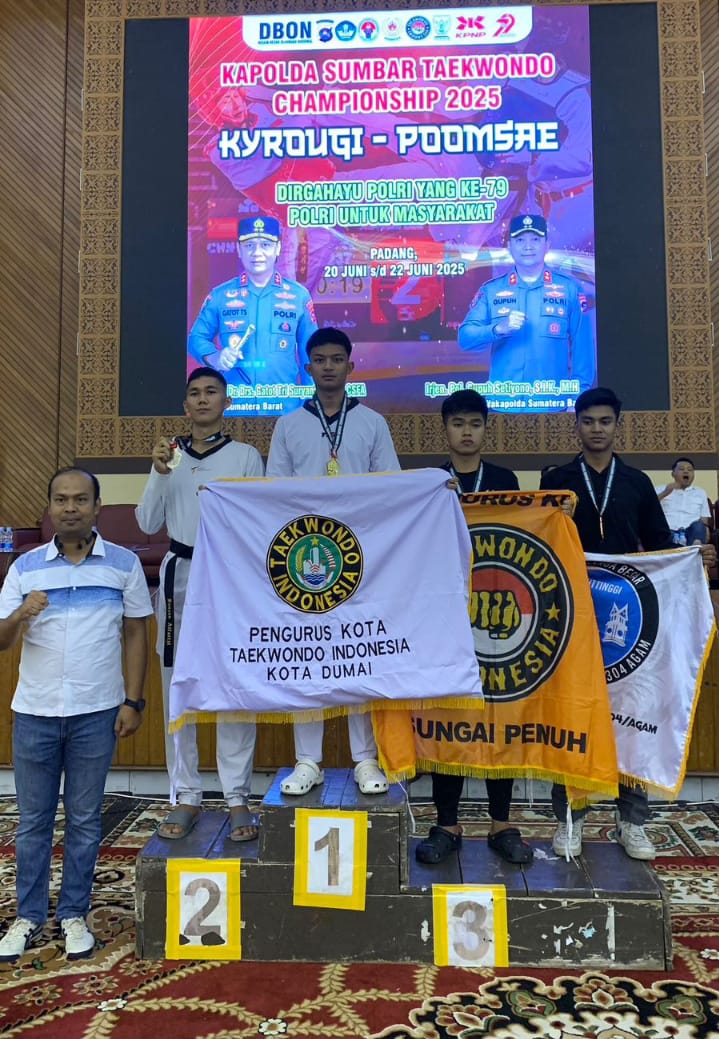 Persiapan Atlet Taekwondo Kota Dumai Menghadapi Pagelaran Kejuaraan Porprov Ke - XI Riau 2026
