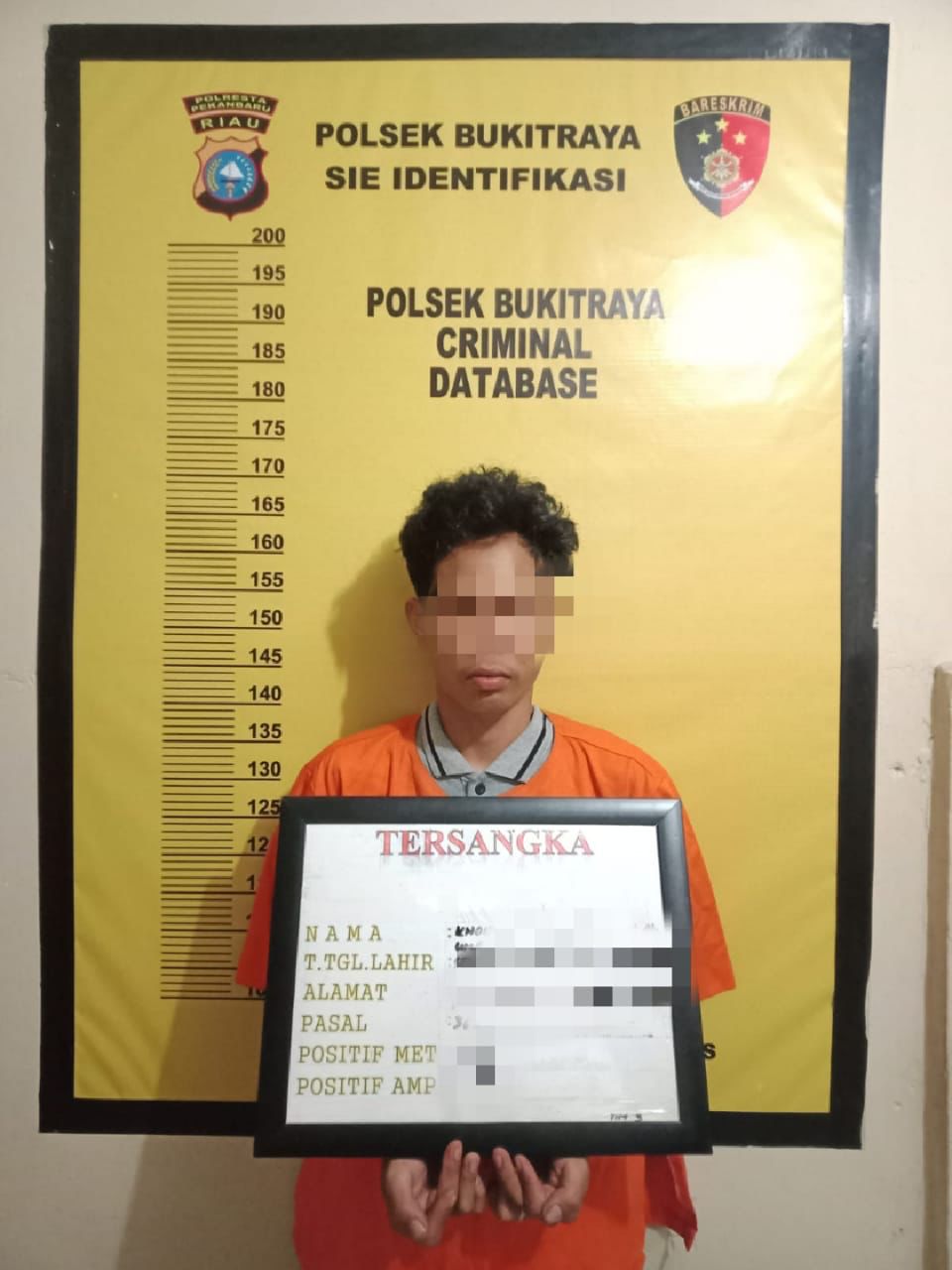 Reskrim Polsek Bukit Raya Amankan Pelaku Penggasak 2 Unit Sepeda Motor Dari Bengkel