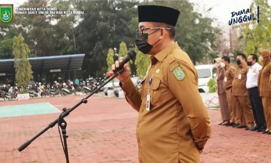 Drg Ridhonaldi Pimpin Apel Gabungan Vaksinasi Covid-19
