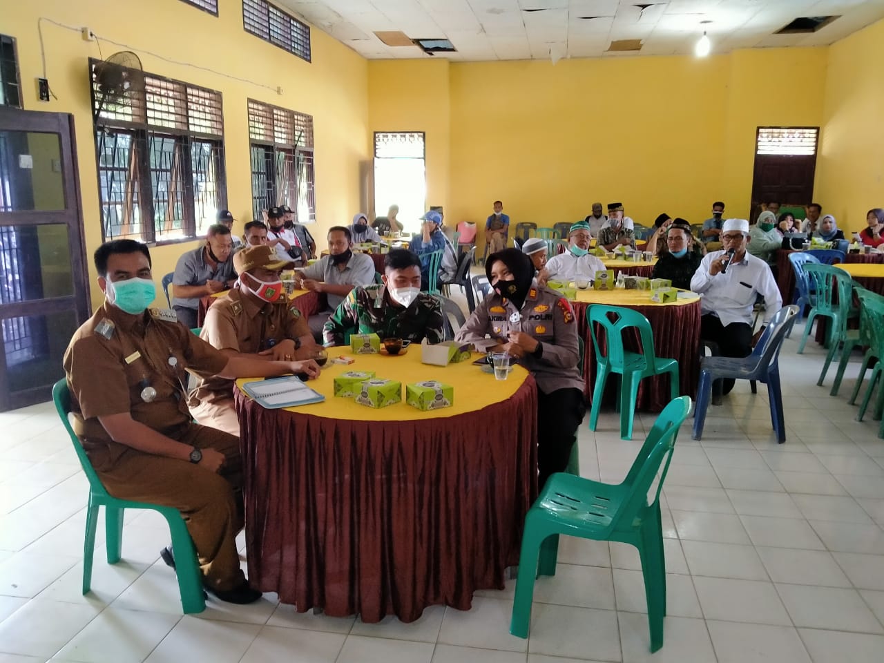 Kapolsek Bukit Kapur Hadiri Coffee Morning Bersama Unsur Forkopimda dan Tokoh-Tokoh Masyarakat Setempat