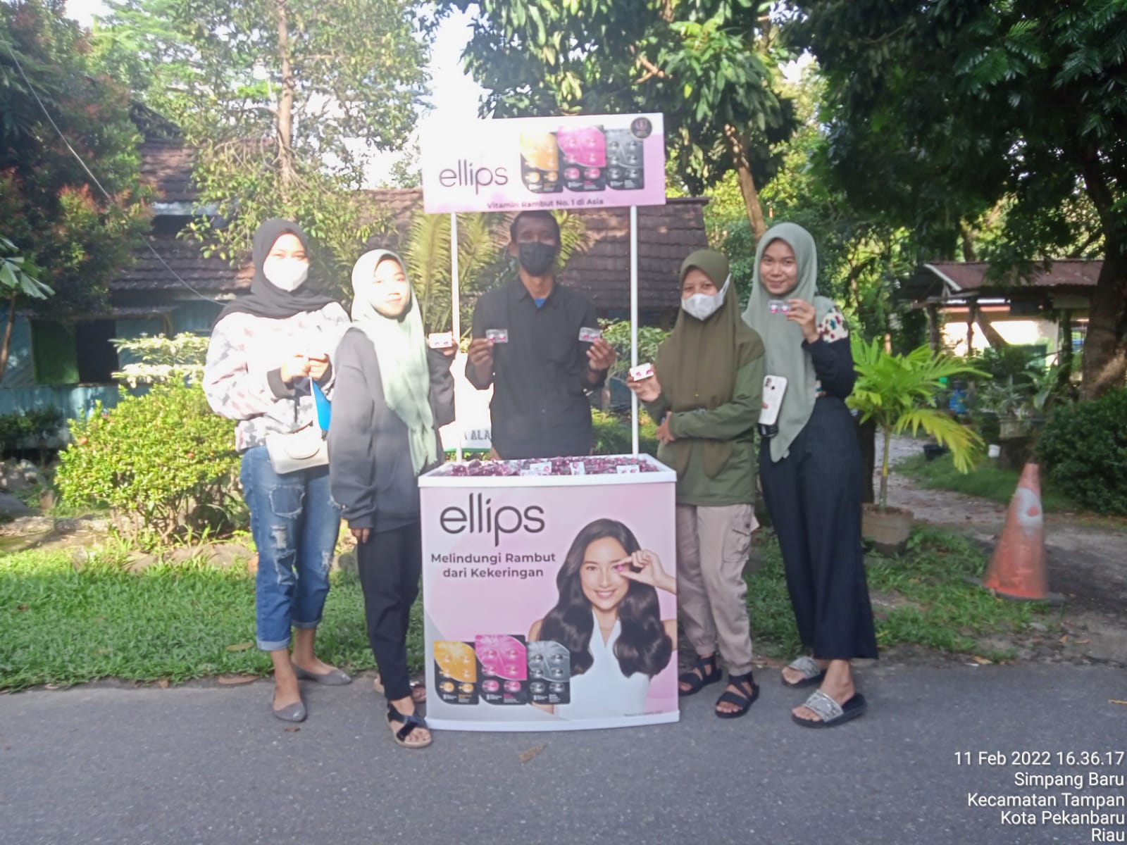 PT. Kino Indonesia.Tbk , Brand Ellips Hair Vitamin Melakukan Kegiatan Promosi Sampling Ke Universitas Riau