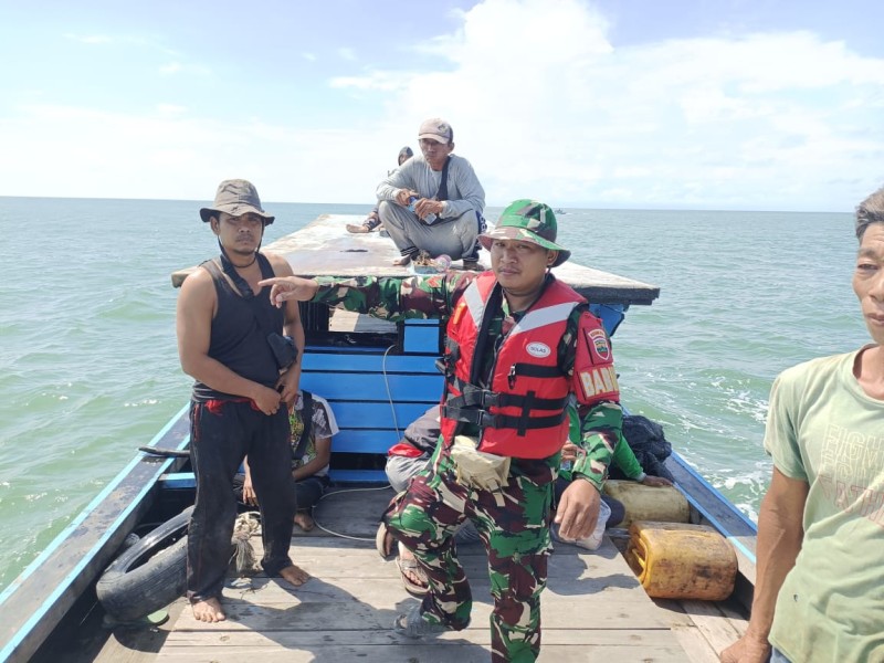 Hari Pertama Pencarian Warga Tenggelam Di Perairan Beting Kapas Dan Pulau Babi