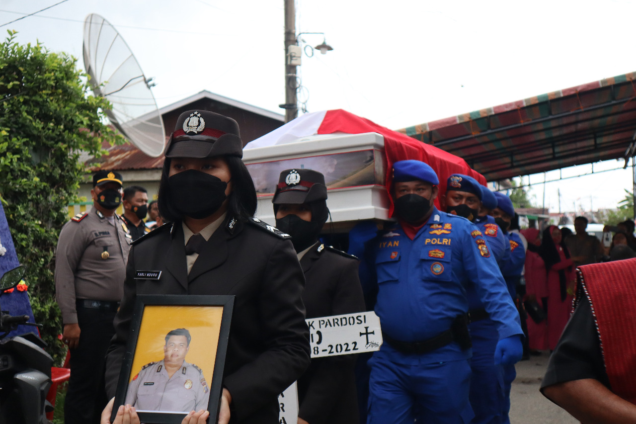 Polres Dumai Berduka Salah Satu Personil Terbaiknya meninggal Dunia