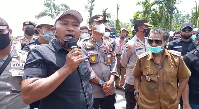 APHR Demo PT. EUP, Kehadiran Ujang DPRD Di Pertanyakan
