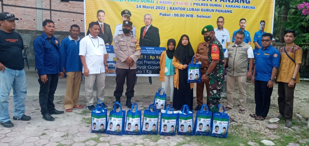 Kadin Dan Bulog Dumai Gelar Pasar Murah