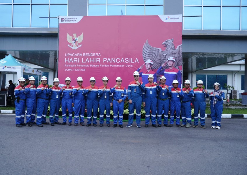 Peringati Hari Lahir Pancasila 2026,Executive GM Pertamina Patra Niaga Kilang Dumai Ajak Seluruh Pekerja Aktualisasi kan Nilai-nilai Pancasila Dalam Kehidupan Sehari-hari