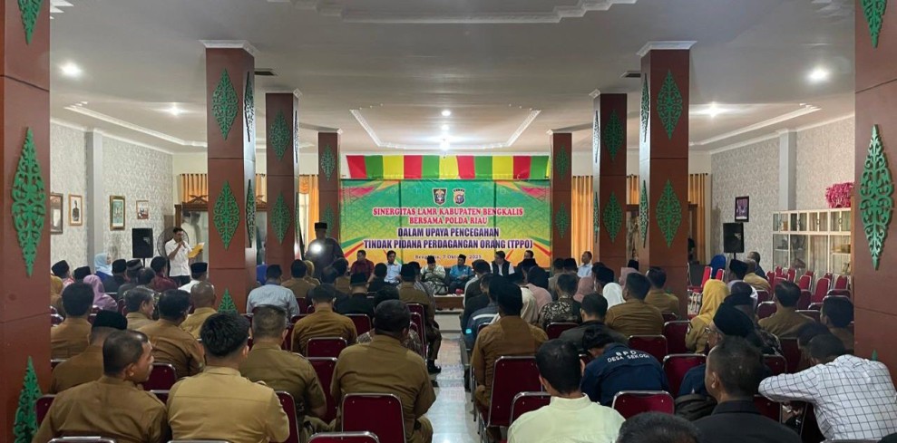 LAMR Kabupaten Bengkalis Bersama Polda Riau Jalin Sinergitas Dalam Upaya TPPO
