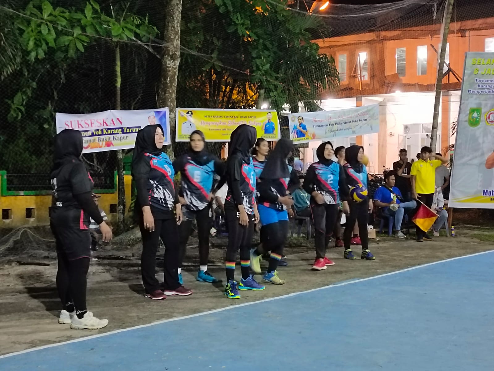 Ajang Turnamen Voli, Pemain Voli LLMB Sungai Sembilan Belum Terkalahkan