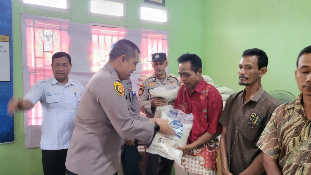 Kapolres Dumai Beserta Jajaran Terus Gulirkan Himbauan Dan Pesan Damai Jelang Pemilu 2024 Di Sei Sembilan