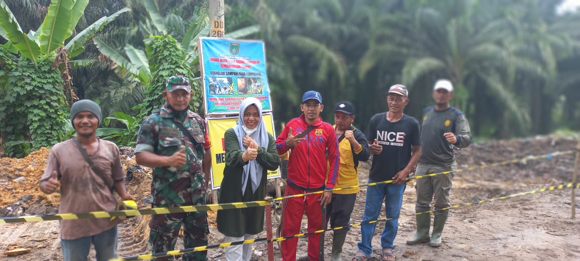 Serka Fahrizal Purba Laksanakan Giat Gotong Royong