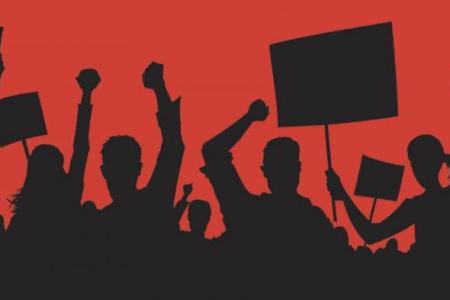 Tuntut Cabut UU Ciptaker, Buruh Gelar Unjuk Rasa Di DPR
