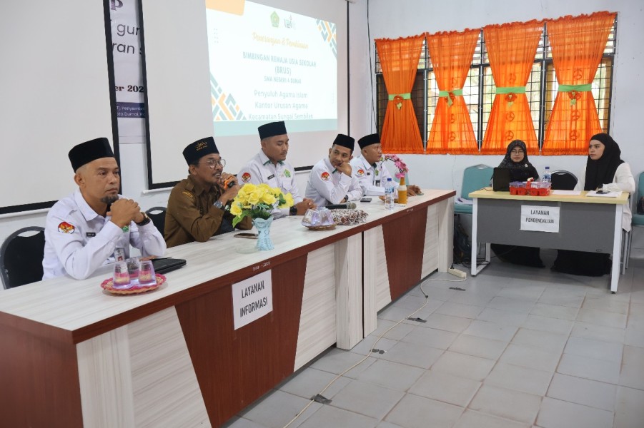 Bimbingan Remaja Usia Sekolah Dari KUA Kecamatan Sungai Sembilan