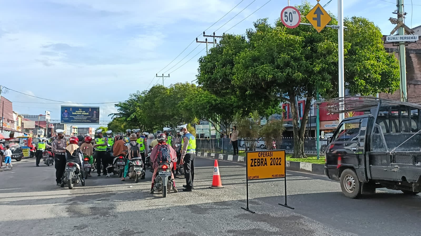 Hari Kedelapan Satlantas Polres Dumai Laksanakan Anev Operasi Zebra Lancang Kuning 2022