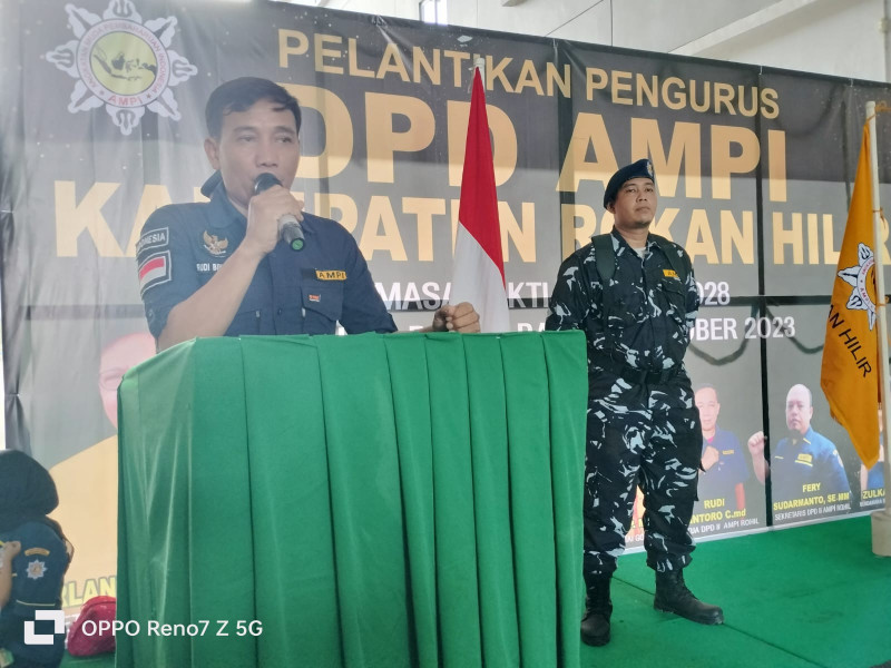 Adakan Musda Dan Pelantikan, Ketua AMPI DPD Rohil Siap Besarkan Organisasi