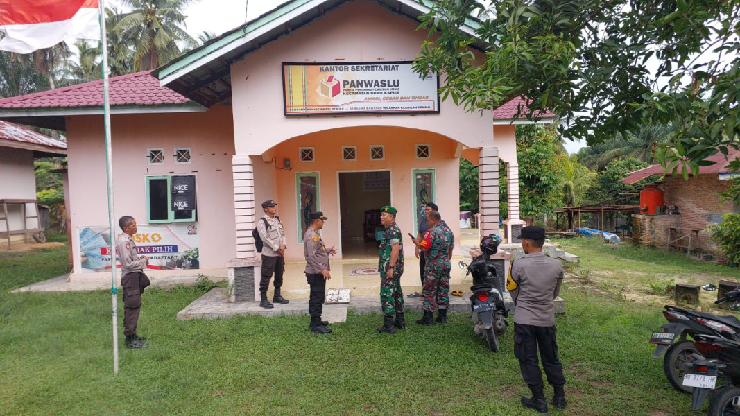 Jelang Pemilu, Polsek Bukit Kapur Laksanakan Patroli 3 Pilar Wujudkan Pemilu 2024 Yang Kondusif