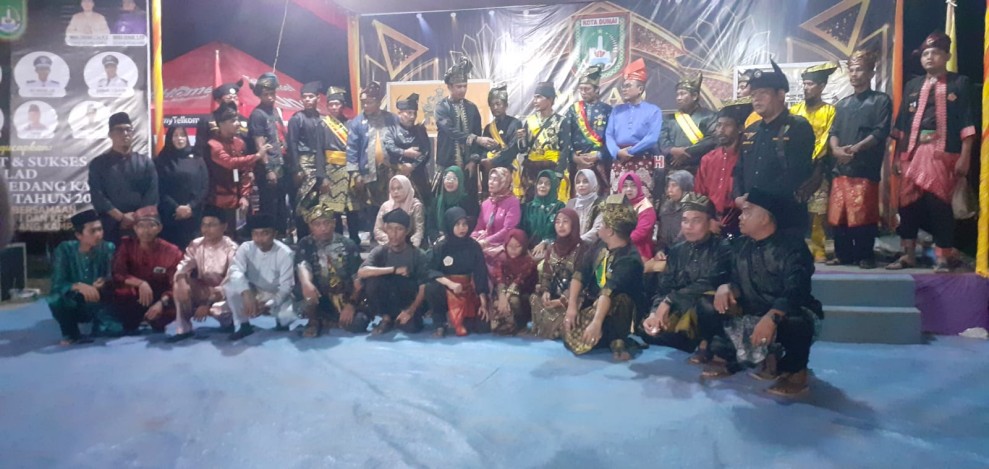 Pentas Seni Silat Dan Tari Zapin Melayu Meriahkan Kelurahan Mundam, KKSSI Kecamatan Medang Kampai Sukses Lestarikan Budaya Melayu