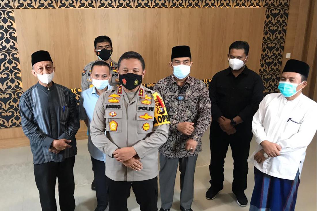 Dukung SE Walikota Pekanbaru,Tokoh Agama Riau Gelar Pertemuan Dengan Polda Riau
