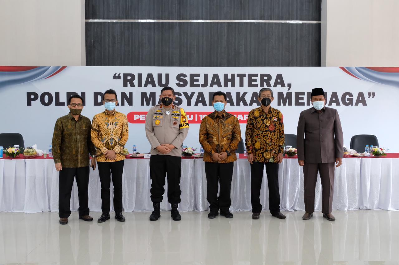 Polda Riau Gagas Dialog Interaktif Bertema Riau Sejahtera,Polri Dan Masyarakat Menjaga
