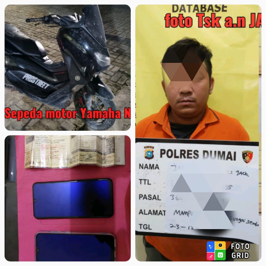 Spesialis Pencuri Handphone Belasan Kali Diamankan Polisi