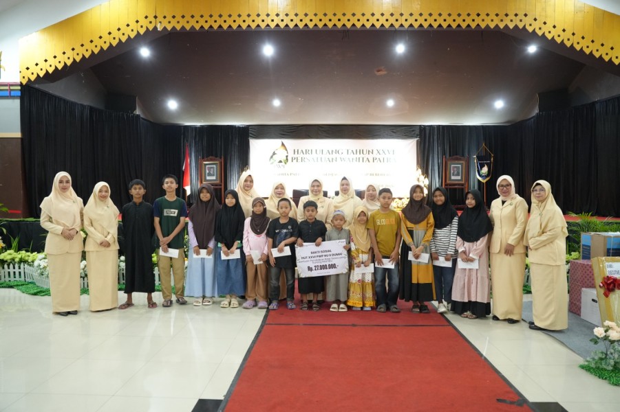 PWP Pertamina Patra Niaga Kilang Dumai Rayakan HUT Ke -26 Dengan Tebar Kepedulian Bagi Anak-anak Kurang Mampu Dan Lansia Dhuafa