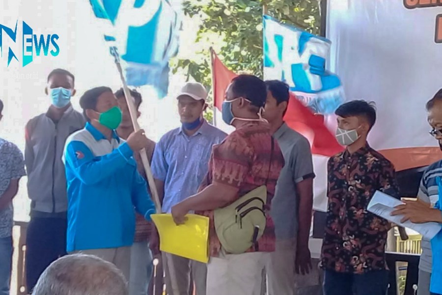 Bendera SPN Berkibar Di Kabupaten Batang Jawa Tengah